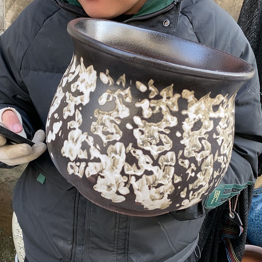 紫砂花盆正品口29高22