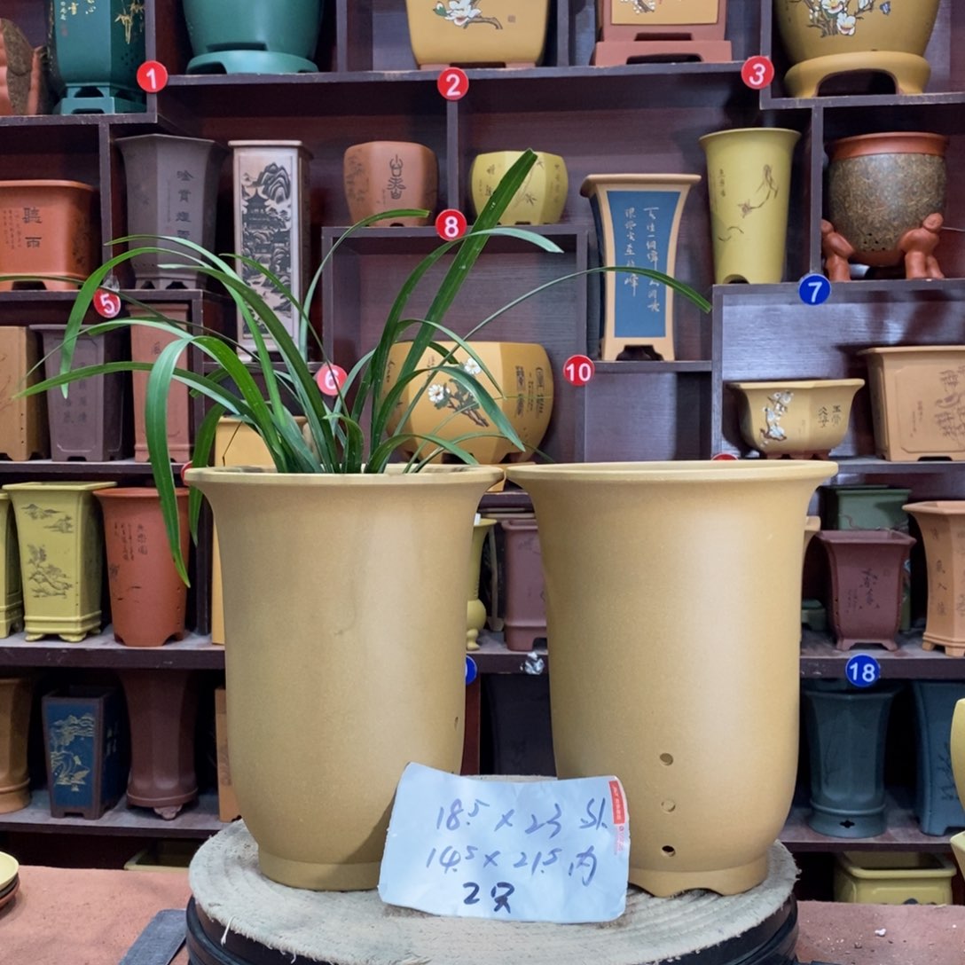 紫砂艺术紫砂花盆