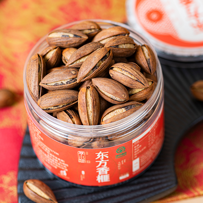 享小榧浙江2025年新货零食坚果香榧开口香榧果仁单罐包装香榧子