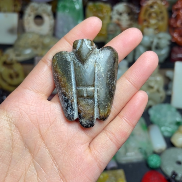 和田玉（糖玉）未镶嵌挂件