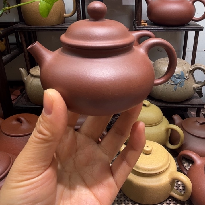 茶壶紫砂台西底槽清容天150cc