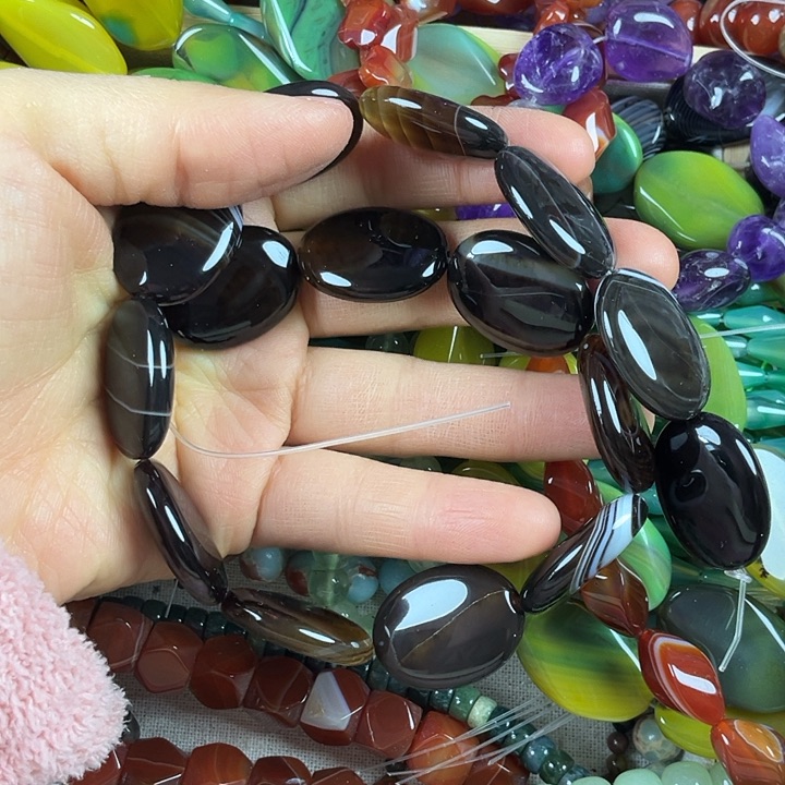 查罗石散珠合金卡20*27一条