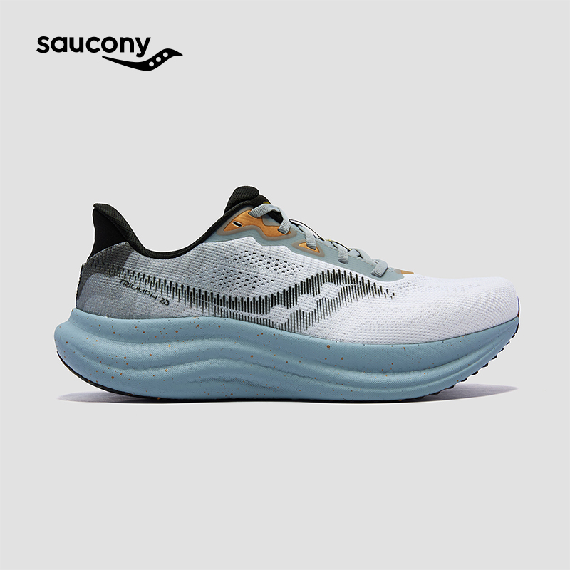 【彭于晏同款】Saucony索康尼跑步鞋TRIUMPH胜利23缓震慢跑运动鞋