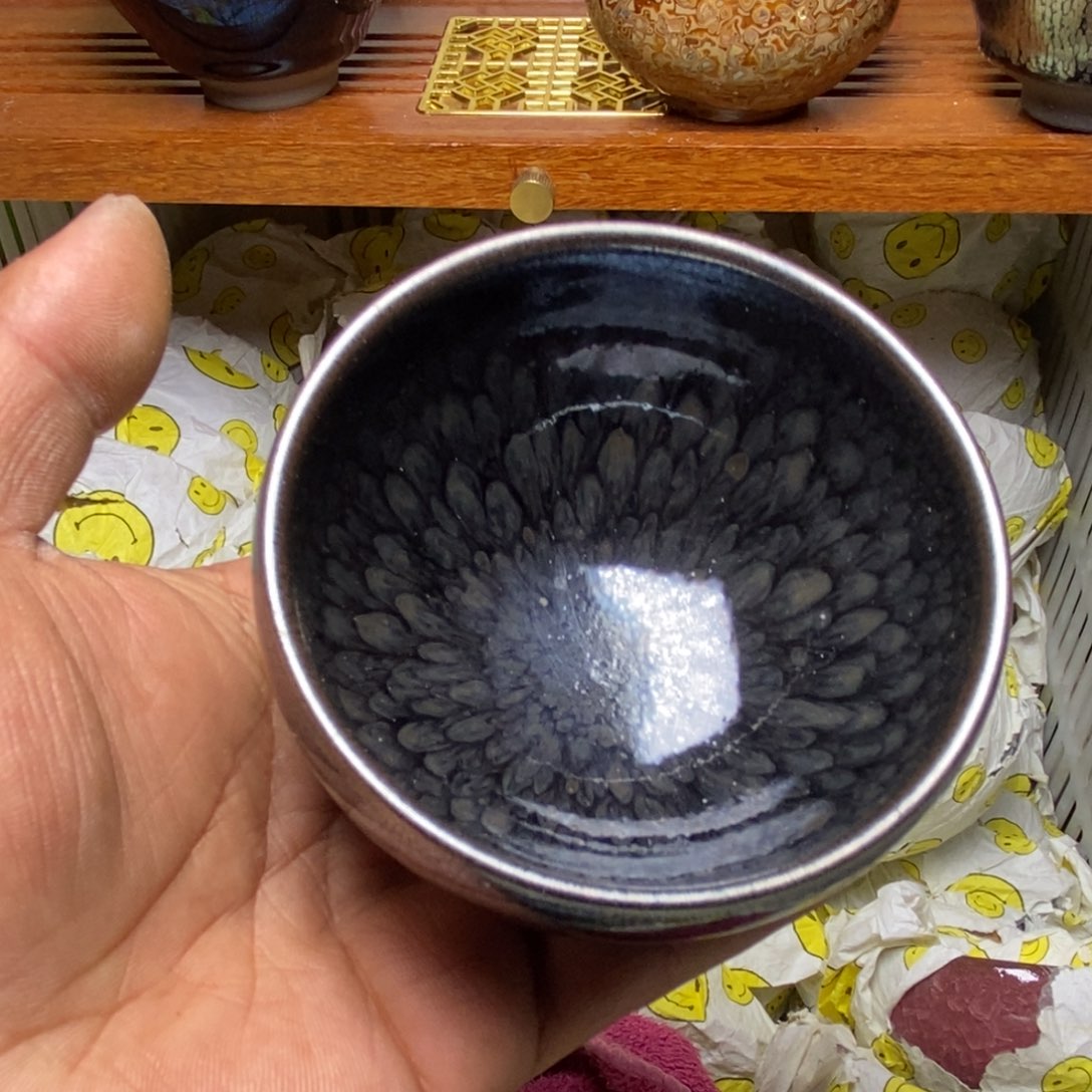 茶盏建盏喝茶主人杯茶杯