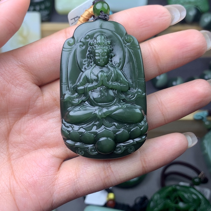 定制和田玉一****佛不退不换