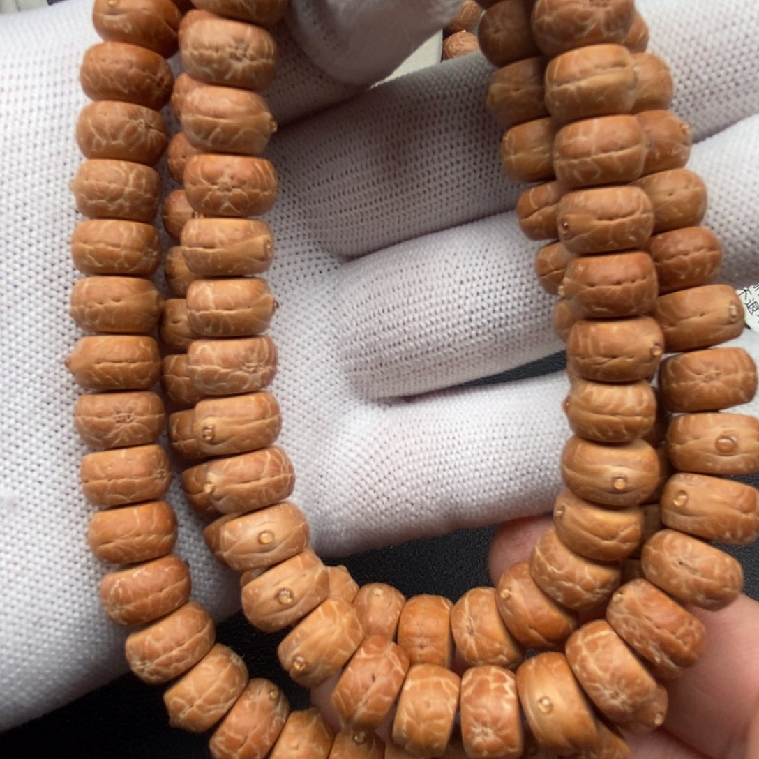 凤眼菩提吊坠实心药片10.5mm110颗