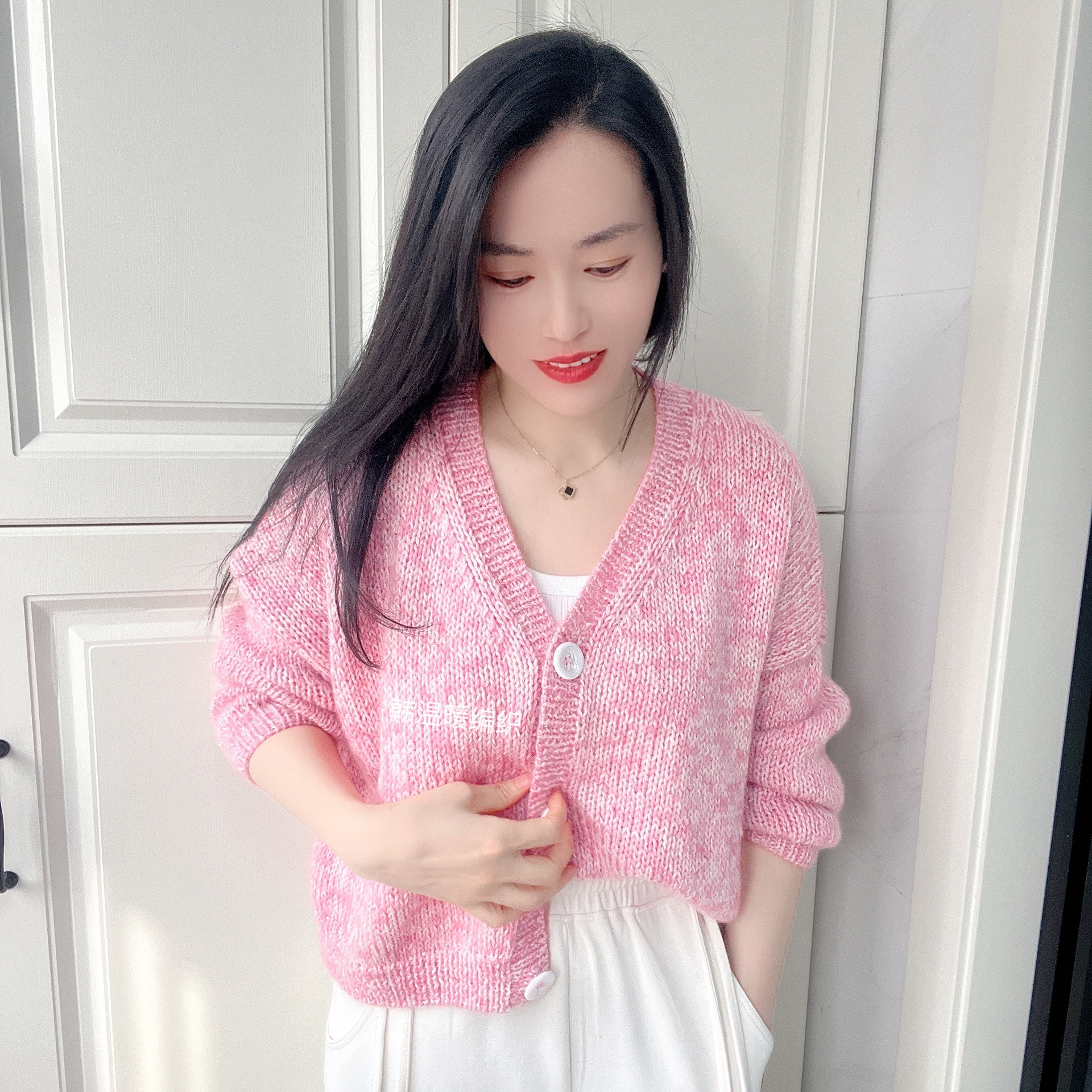 《慕斯开衫》花式手工线粗毛线手工毛衣毛线柔软舒适棒针