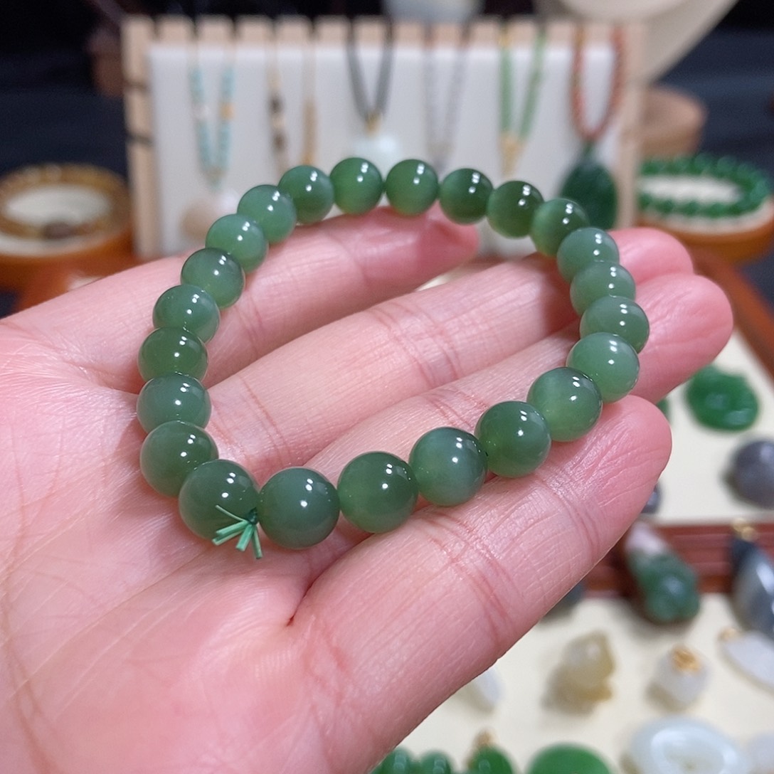 和田玉手链未镶嵌