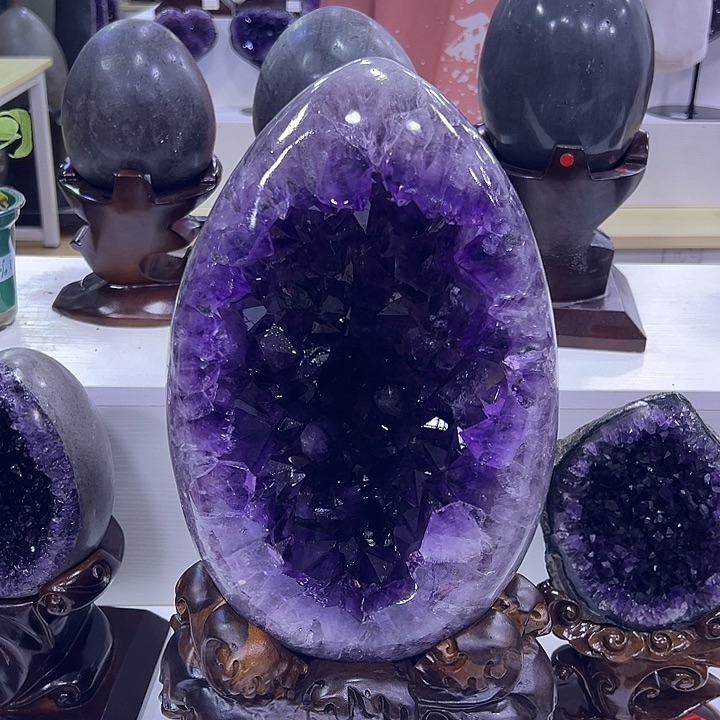 大型摆件（非配饰）未镶嵌紫晶