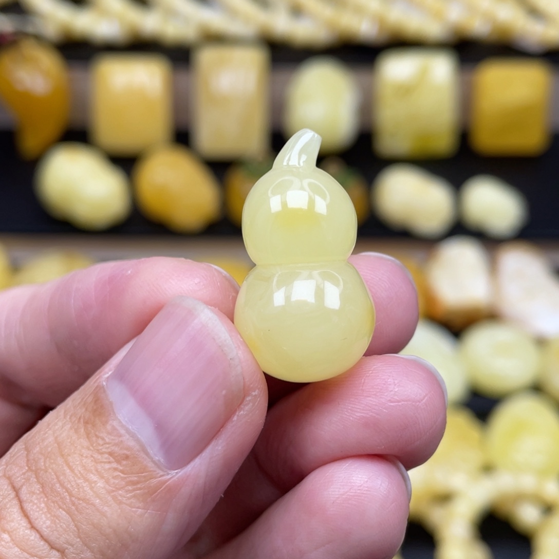 琥珀未镶嵌裸石琥珀蜜蜡