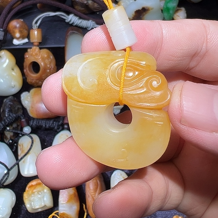 吊坠(不含链)未镶嵌和田玉
