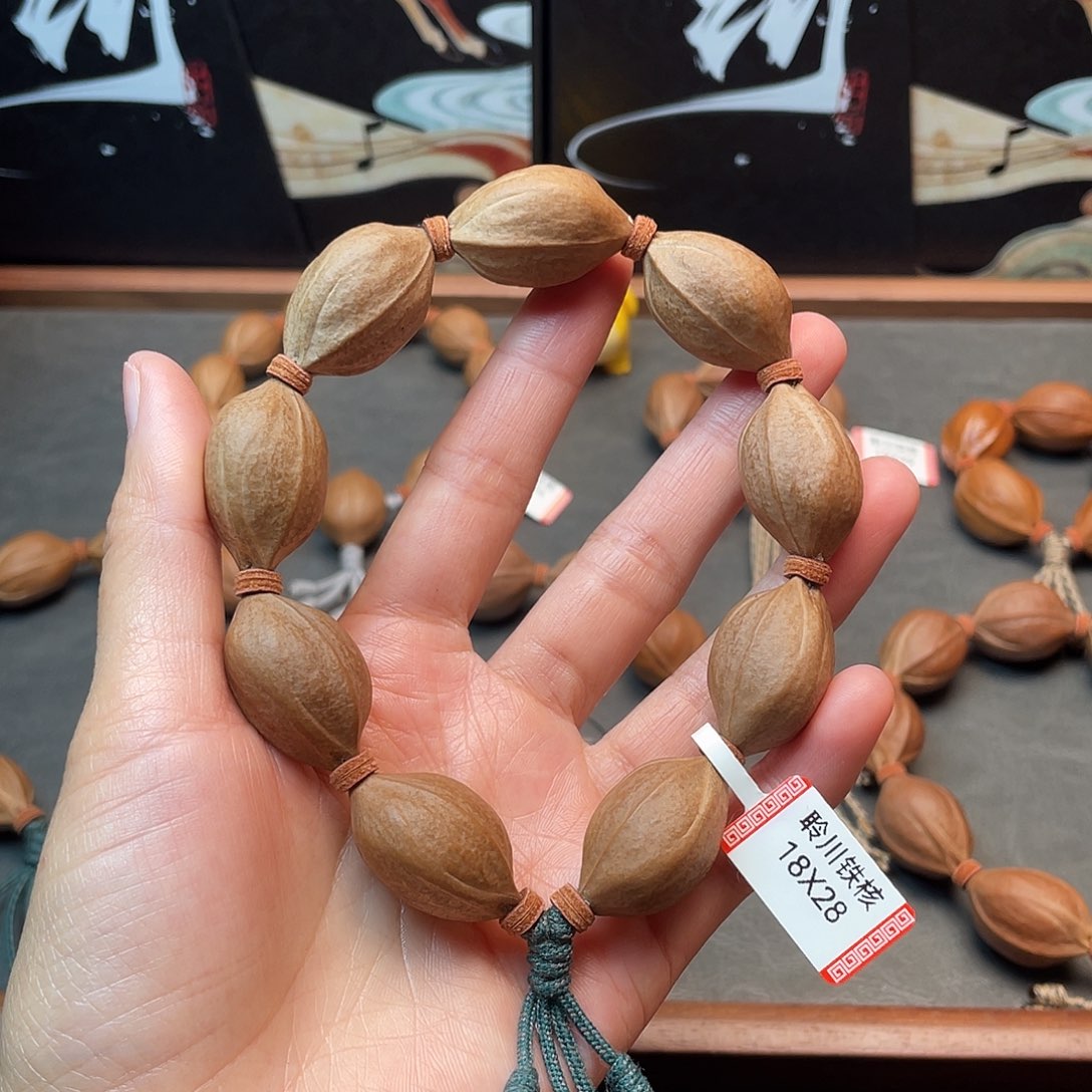 ***は橄榄核手串/手链1828梅林铁核