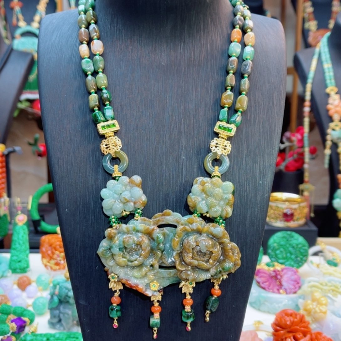 翡翠颈饰合金48小时鉴赏期