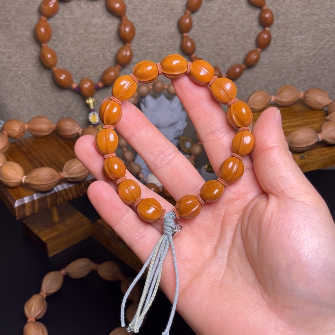 橄榄核手串/手链鲨鱼背