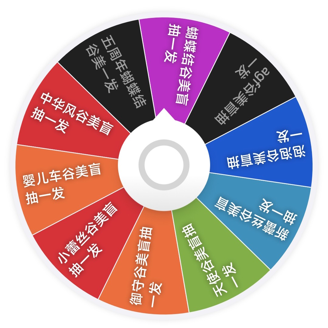 fukuya谷美盲抽 小蕾丝 五周年蝴蝶结 agf限定谷美盲抽大转盘