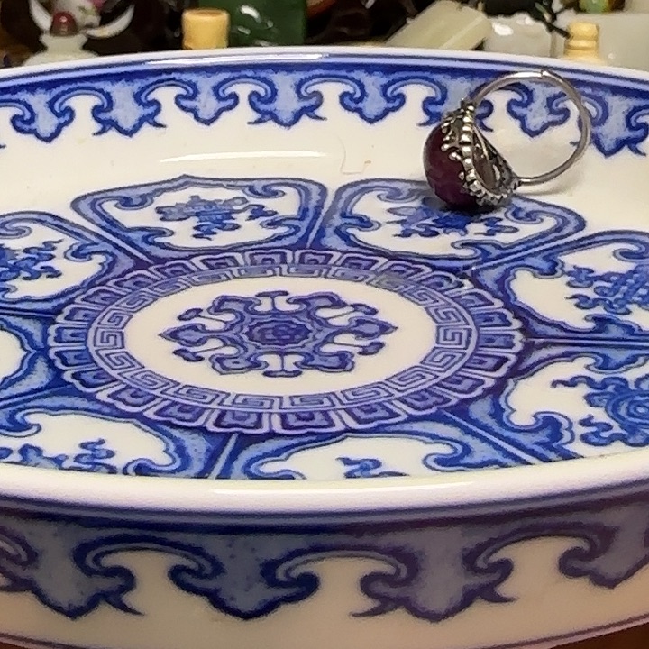 。***i盘器物之美青花手绘