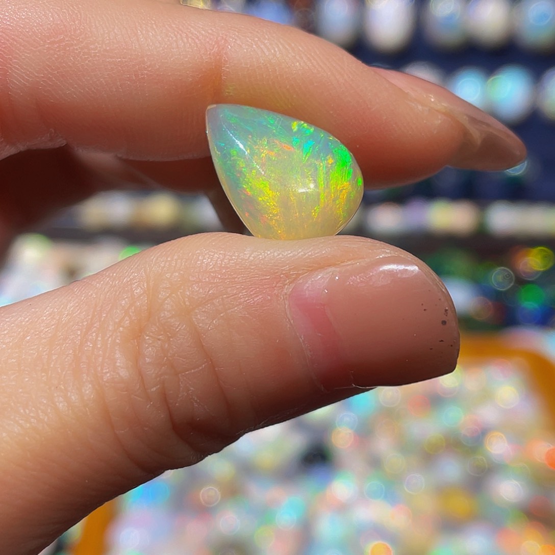 欧泊欧泊裸石定制银S925镶嵌s****a