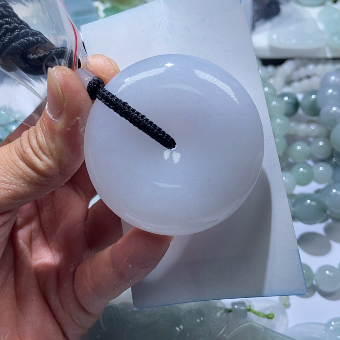 定制翡翠未镶嵌面包扣52-10.7