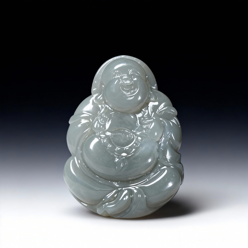 lot9 和田玉佛公吊坠/qg51212-182206 保利山东