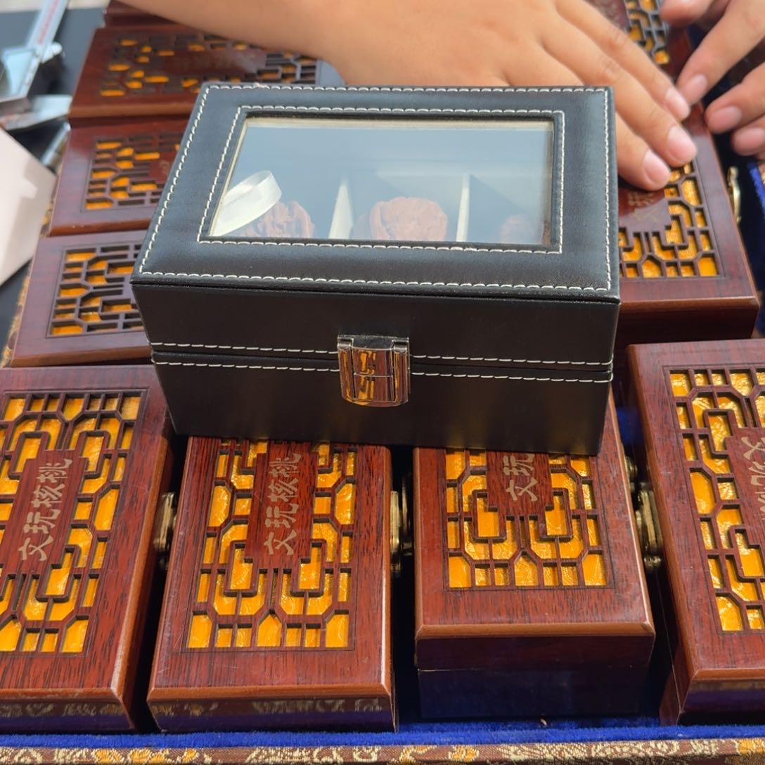 文玩核桃把件楠哥三件套