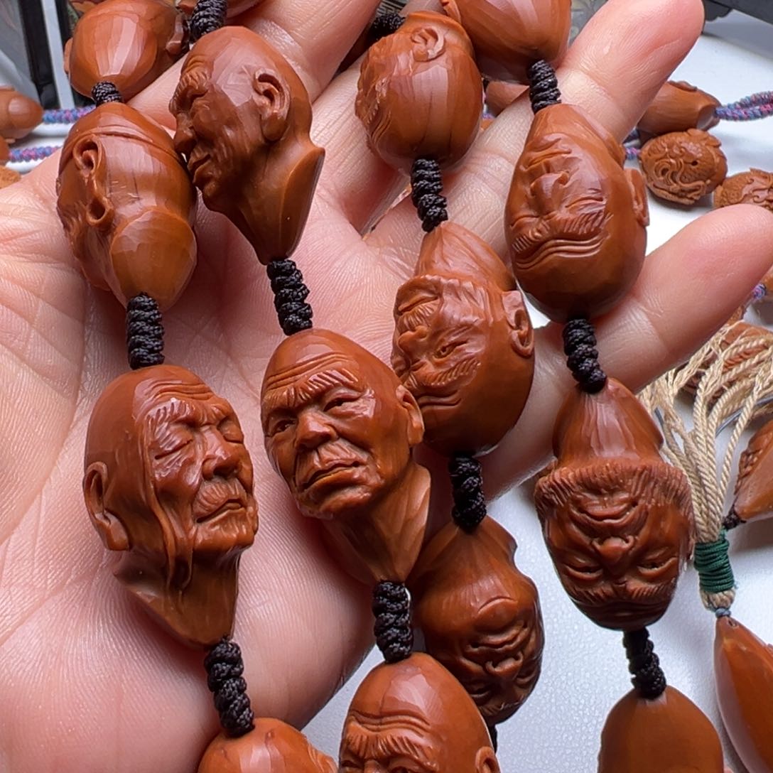 手串/手链橄榄核十八罗汉脖挂