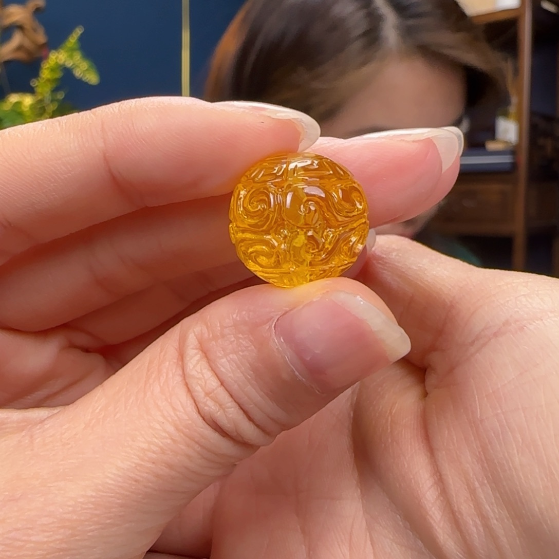 蜜蜡颈饰未镶嵌能**福111111111111