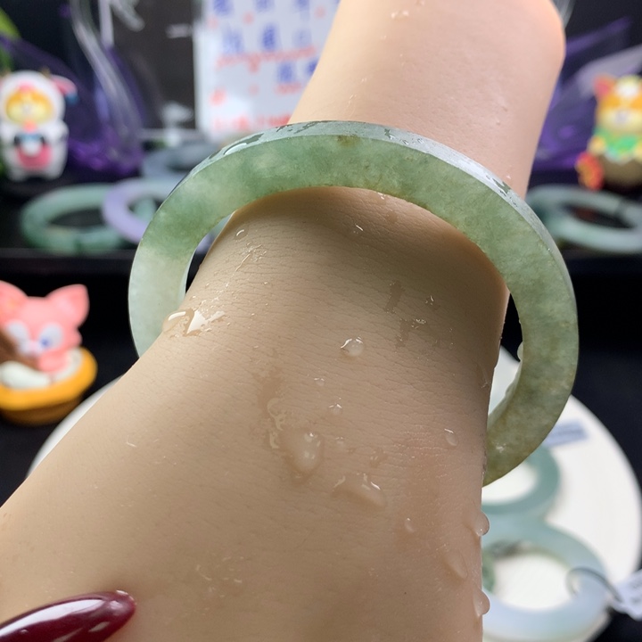 定制翡翠叮当镯未镶嵌58/62