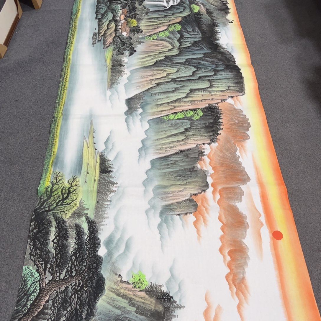 国画LT国画单幅任发420x100