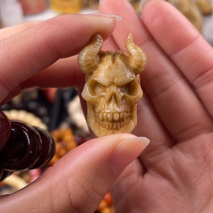 驼骨其他鹿角雕刻恶灵改三通20