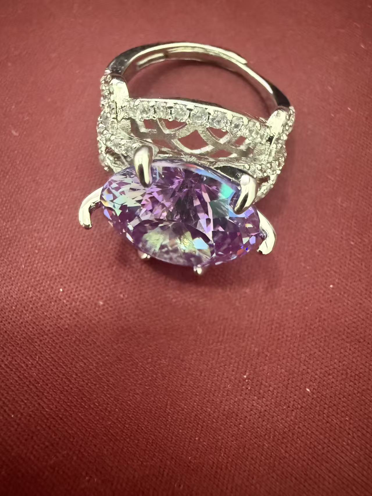 非金属珐琅戒指 小众设计简单经典戒指 HT9309