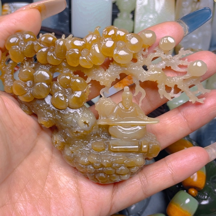 和田玉挂件未镶嵌