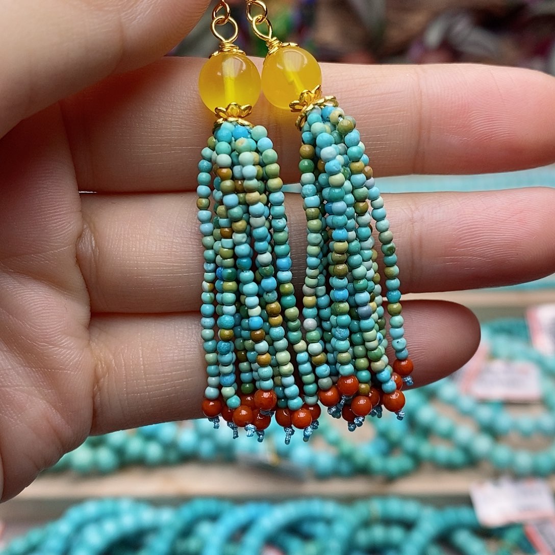 绿松石珠宝奇石未镶嵌