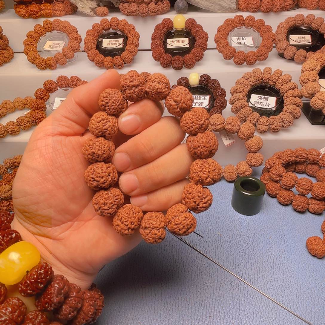 金刚菩提手串陈***弟210/21mm 青龙