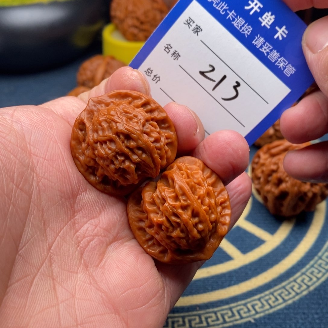 文玩核桃把件公子帽33