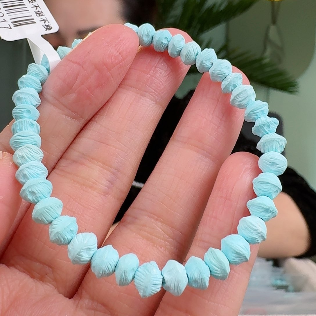 绿松石珠宝奇石未镶嵌