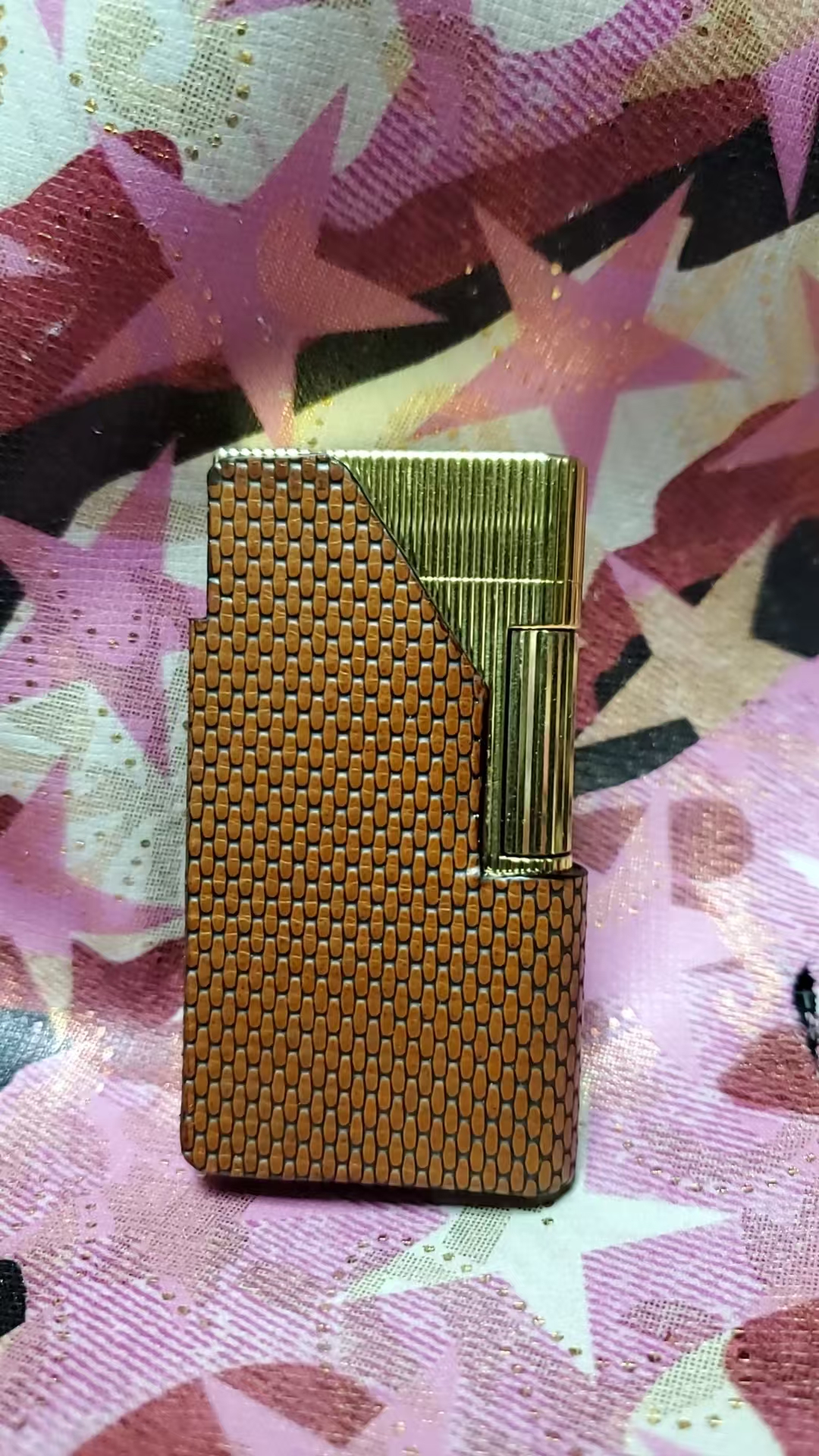 凯兰打火机皮套半包棕色保护套（适用大号机型）