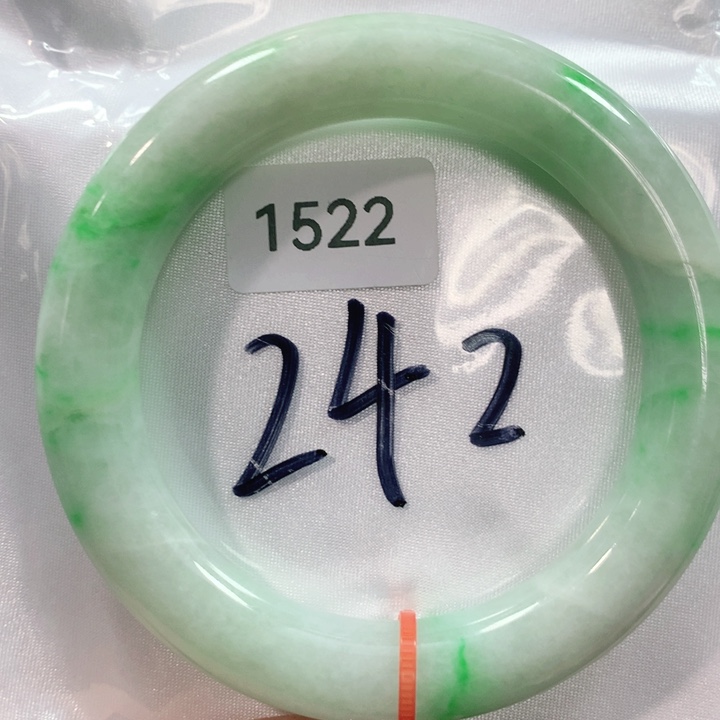 翡翠手镯未镶嵌天然翡翠手镯56