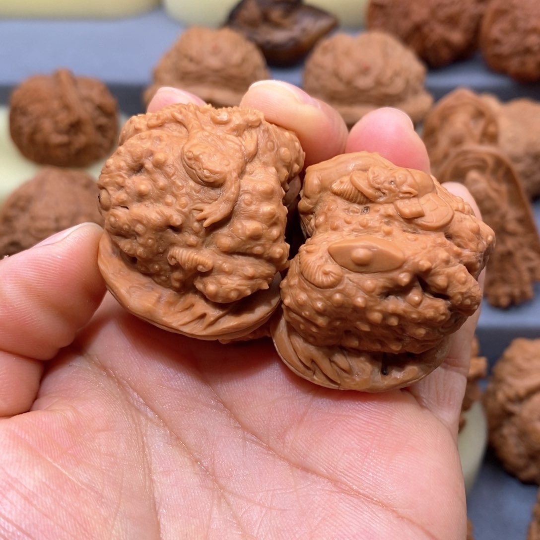 核桃手串/手链?****?金蝉蛤蟆头