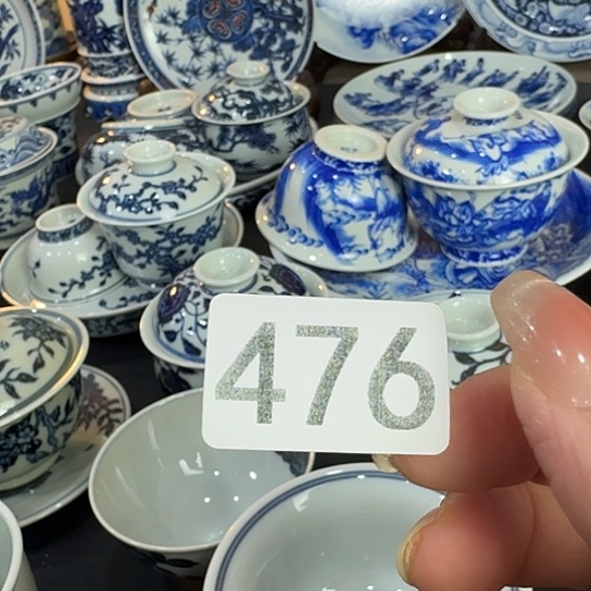 H***赫景德镇陶瓷手绘柴窑碗杯杯杯杯