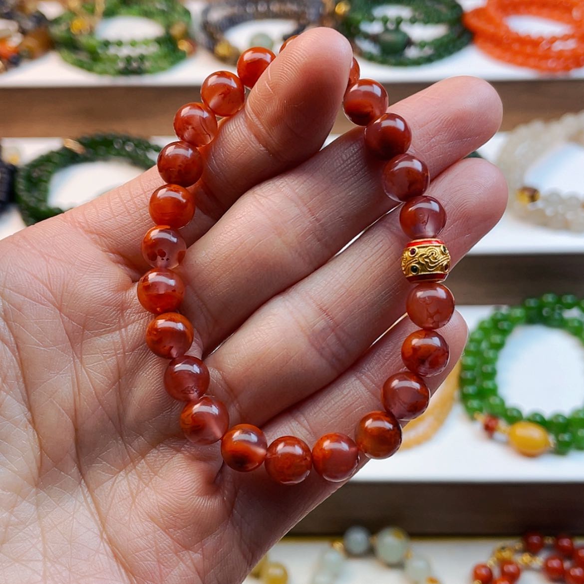 【闪购商品】南红玛瑙手串未镶嵌