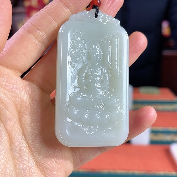 和田玉吊坠未镶嵌