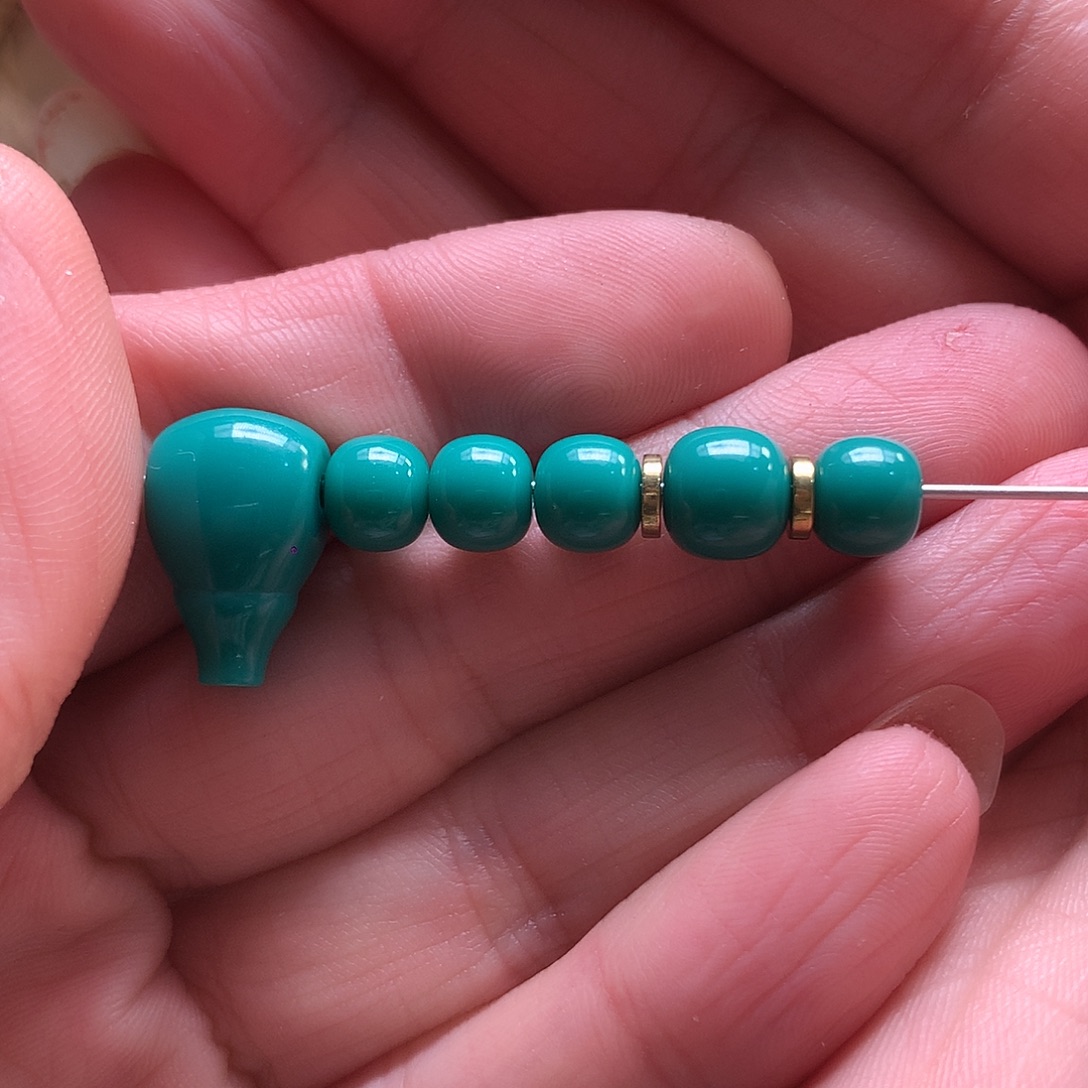 深***绎颈饰琉璃果冻色7mm一套