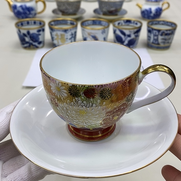 摆件九谷正品保真