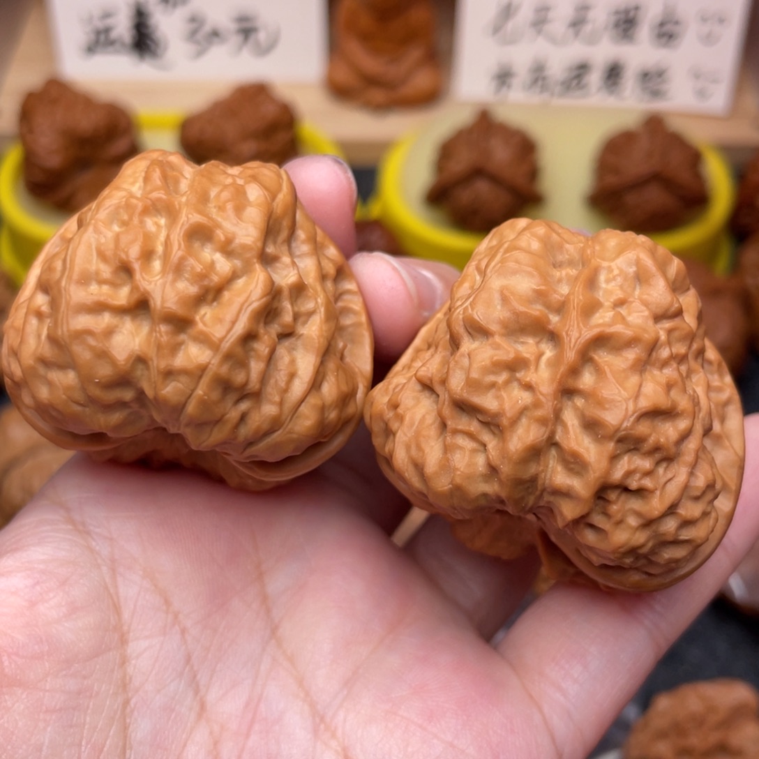 2***2把件文玩核桃蛤蟆42
