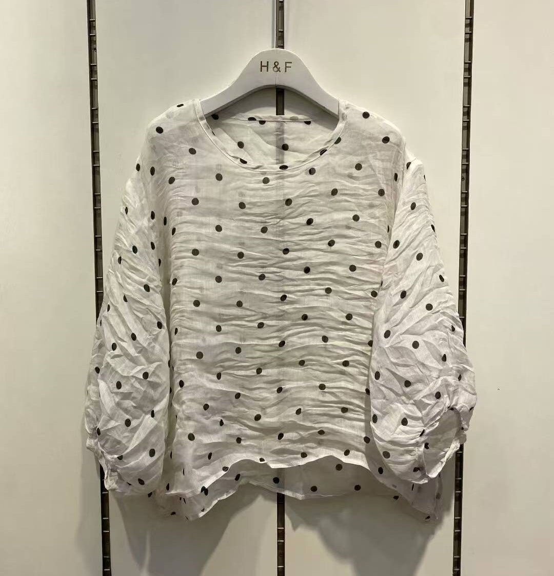 770苎麻衬衣 10色 均码