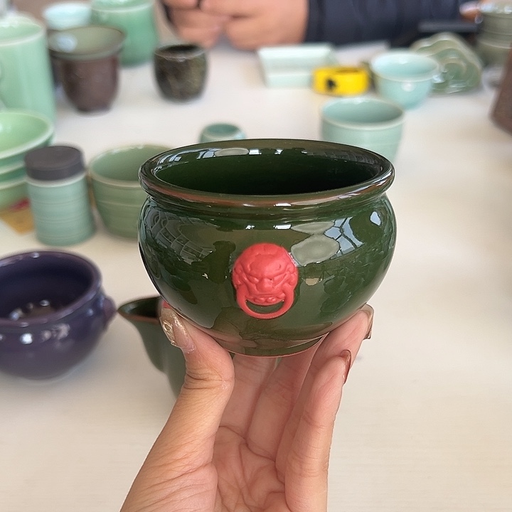 小米茶器龙泉青瓷