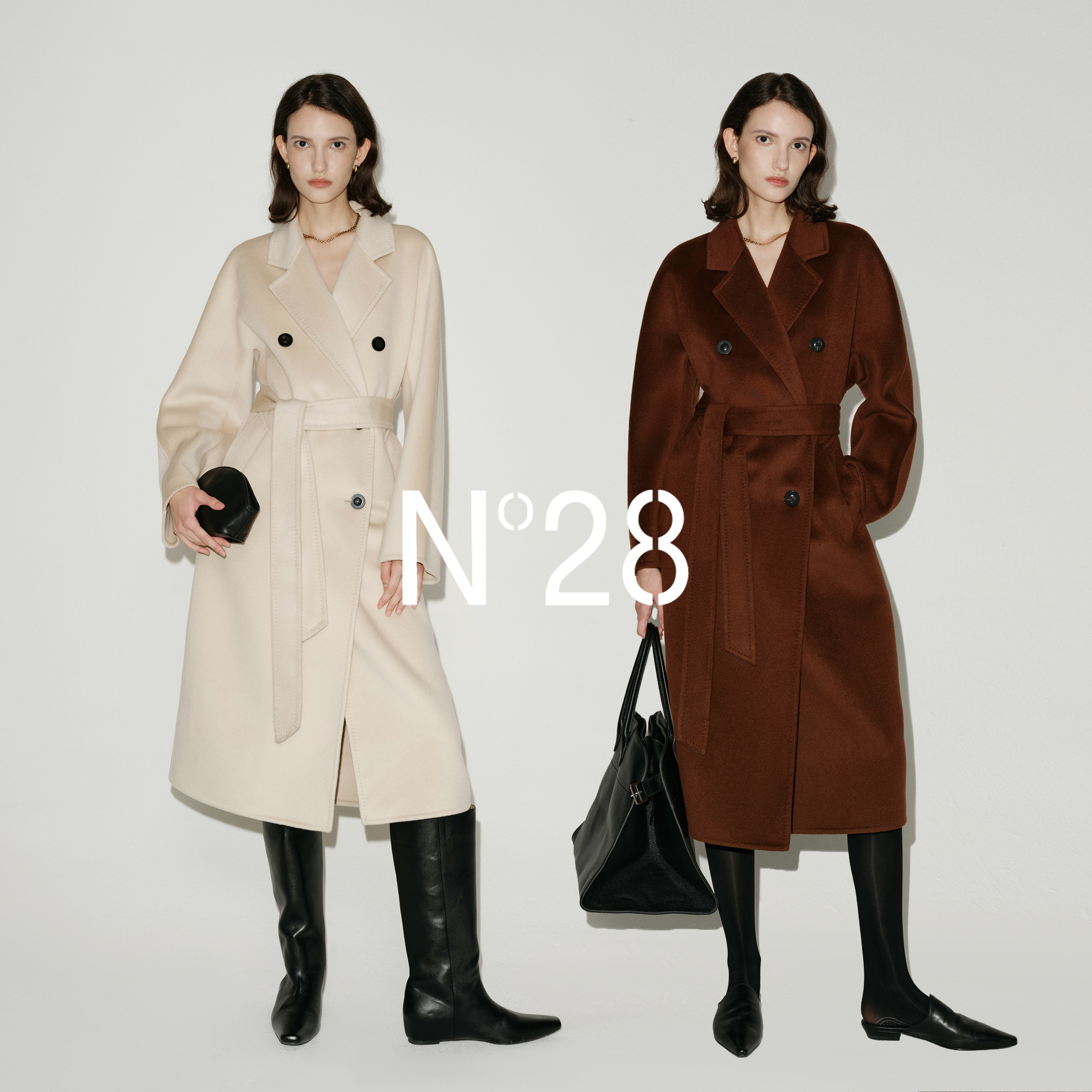 【发光人生大衣长】N°28洋气毛呢外套新款羊绒大衣女装8855A1D801-8商品图