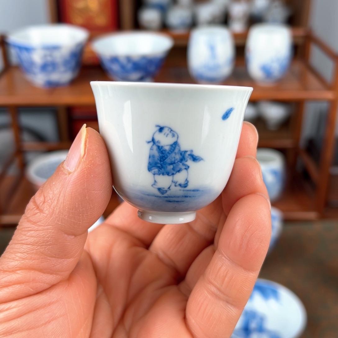 【闪购商品】聚瀾堂采茶图主人杯