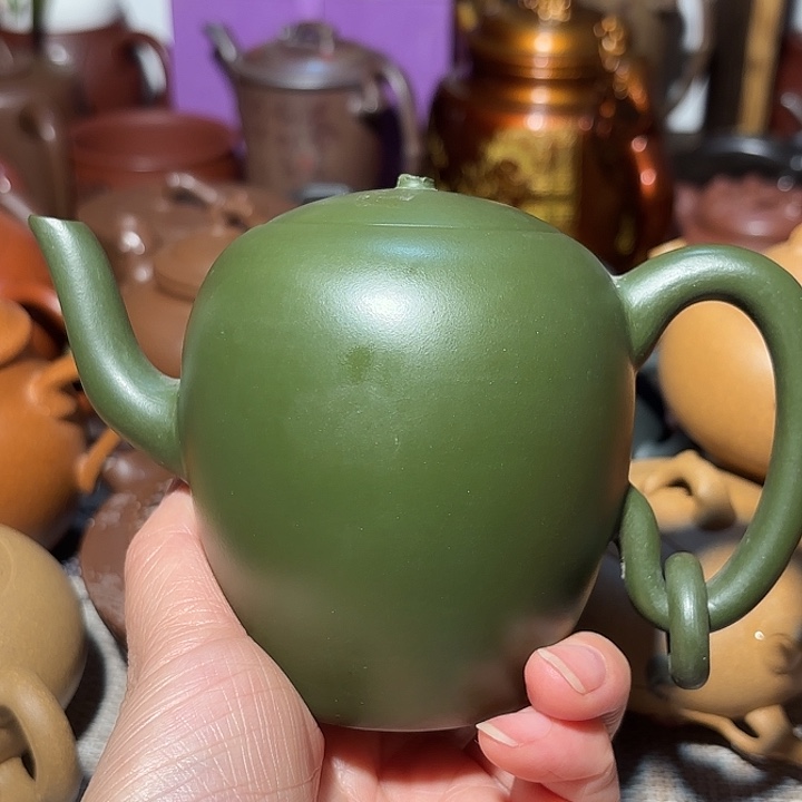 老***人紫砂茶壶原矿宜兴紫砂瑕疵不退换