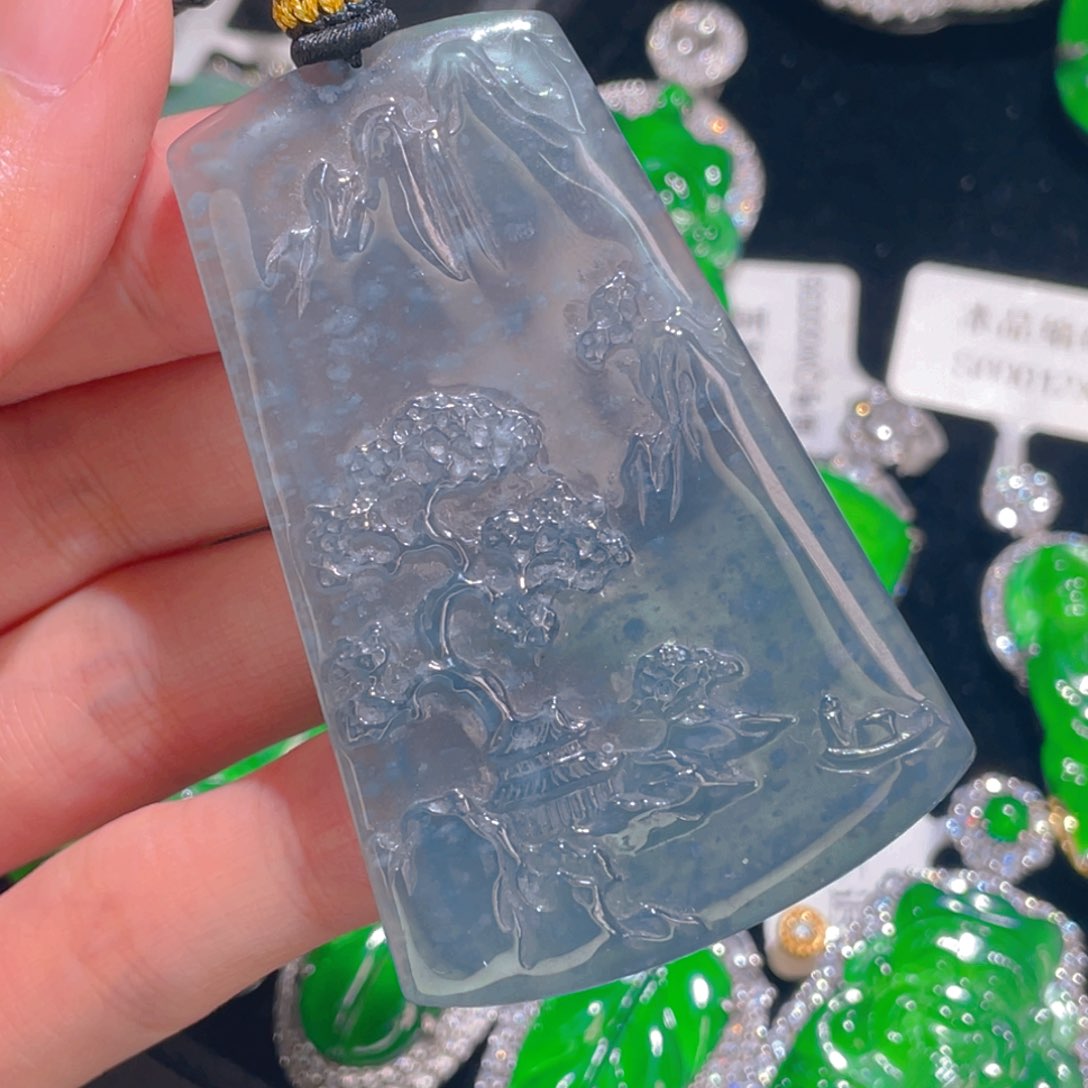 翡翠吊坠(不含链)未镶嵌